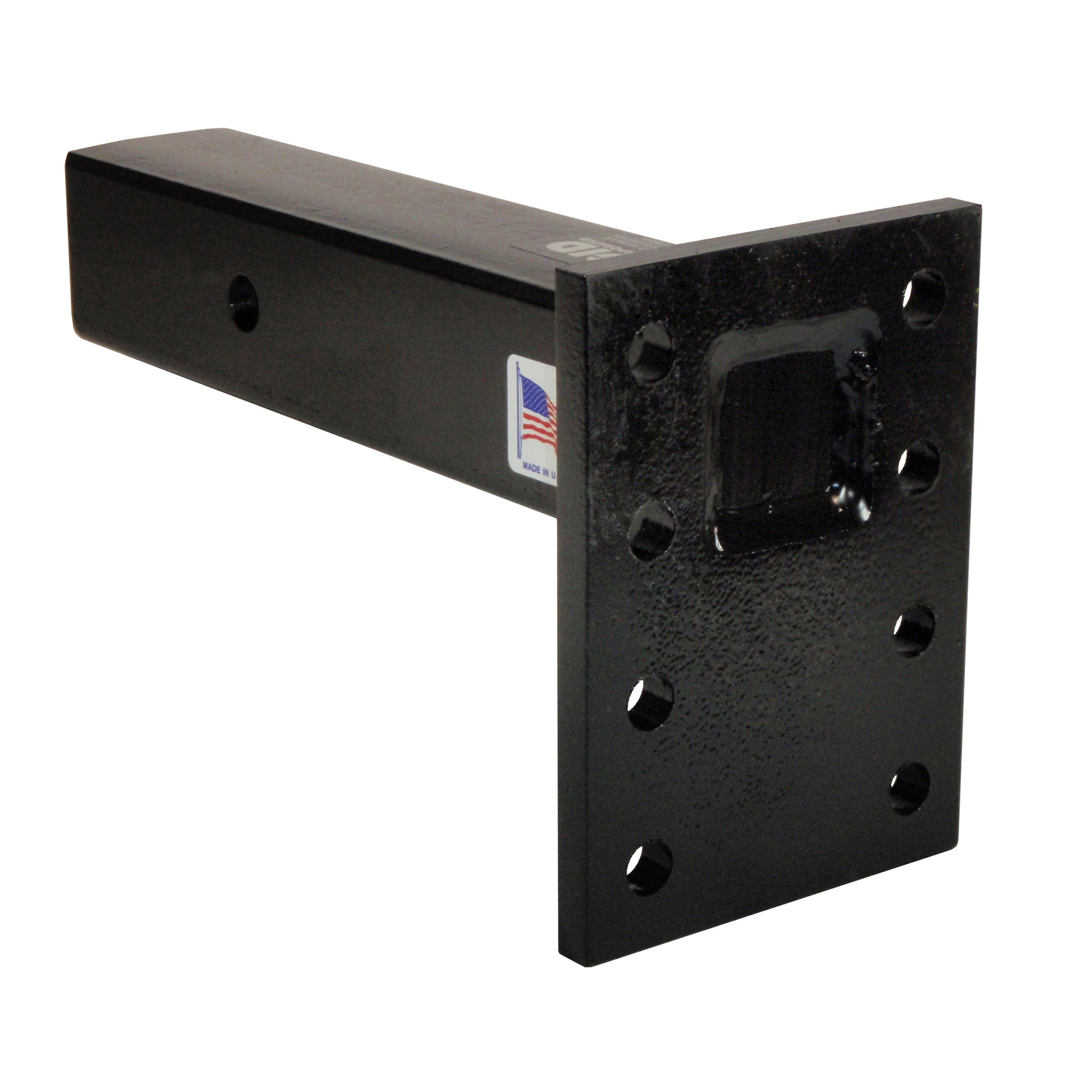 Rigid Hitch, Pintle Mount, Solid Shank, Fits Receivers 2-1/2 in, Model# RPM-825-S